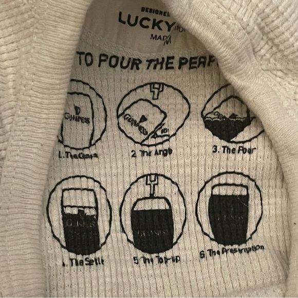 Lucky Brand Guinness long sleeved t- shirt - Picture 5 of 6